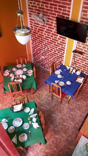 'Dining room' Casas particulares are an alternative to hotels in Cuba.